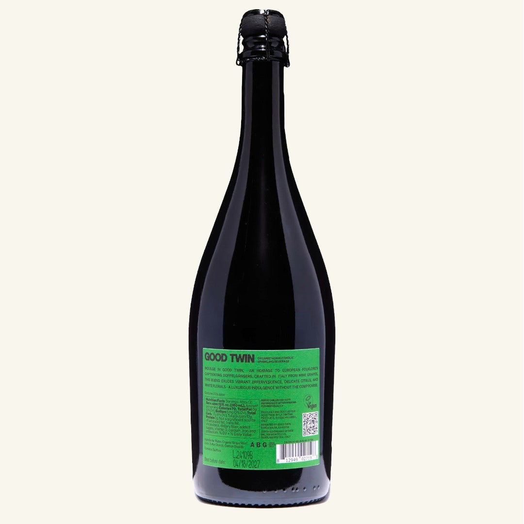 Good Twin Organic Non Alcoholic Sparkling Wine