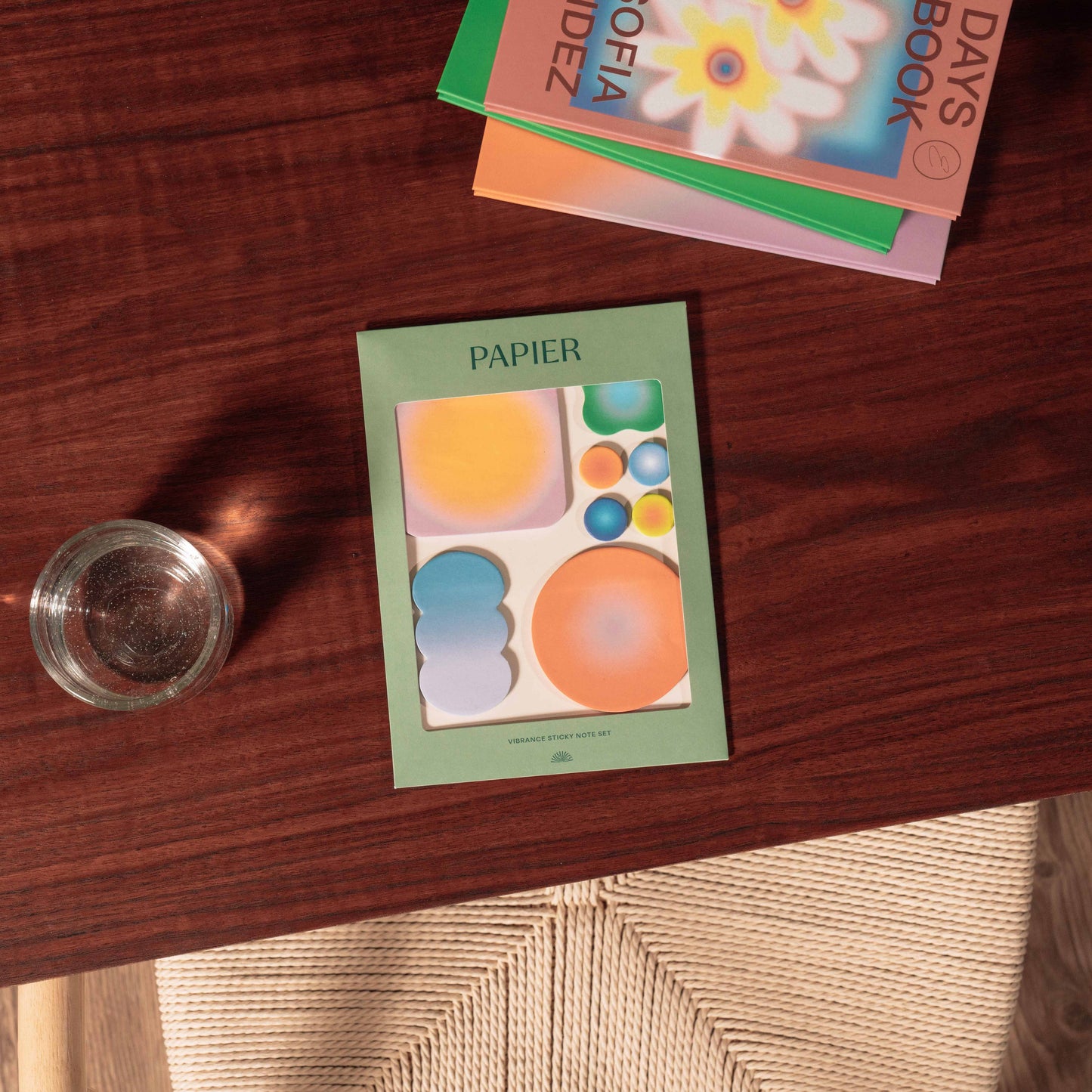 Papier Vibrance Sticky Notes Set