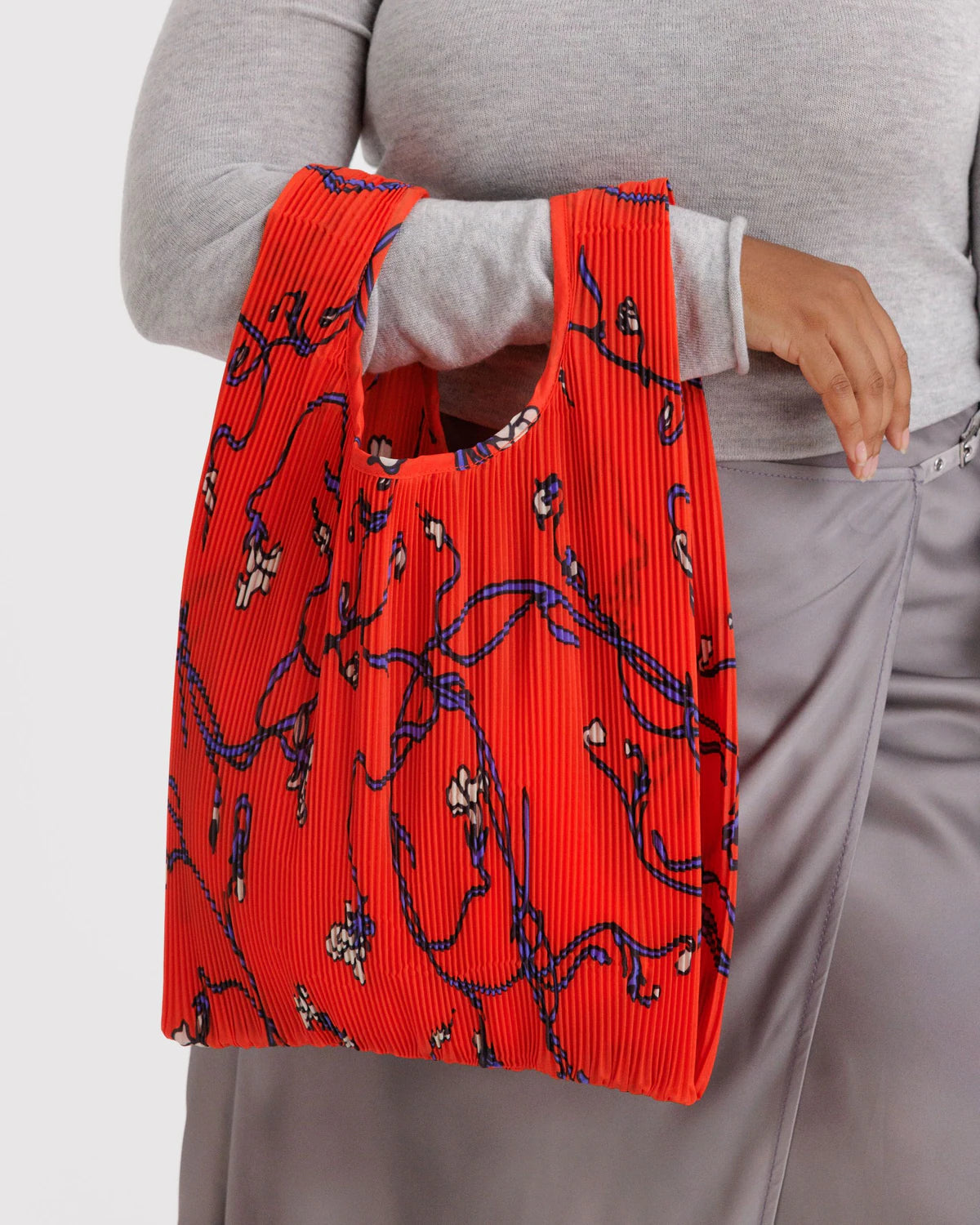 BAGGU Pleated Reusable Bag