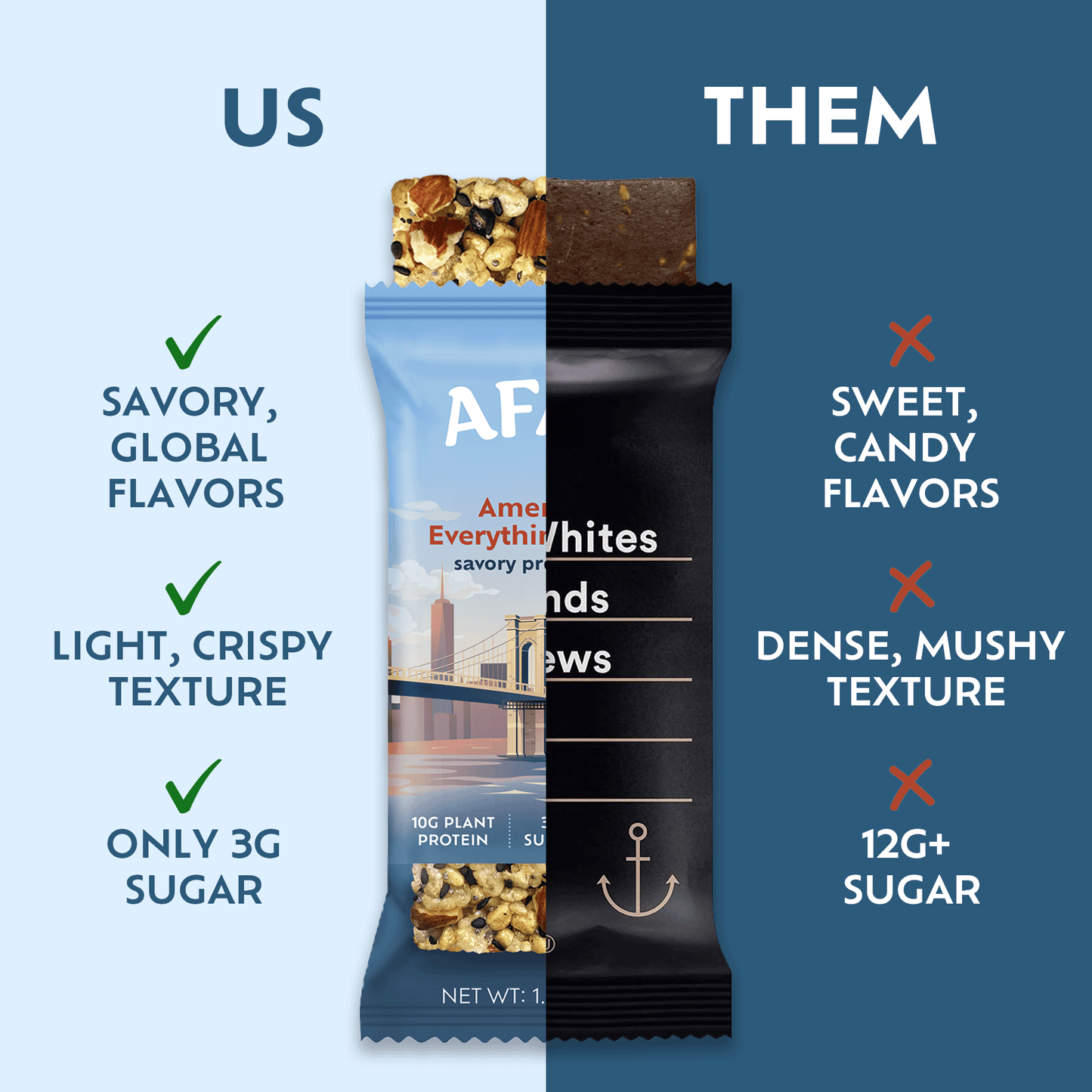 Afar Savory Protein Bar