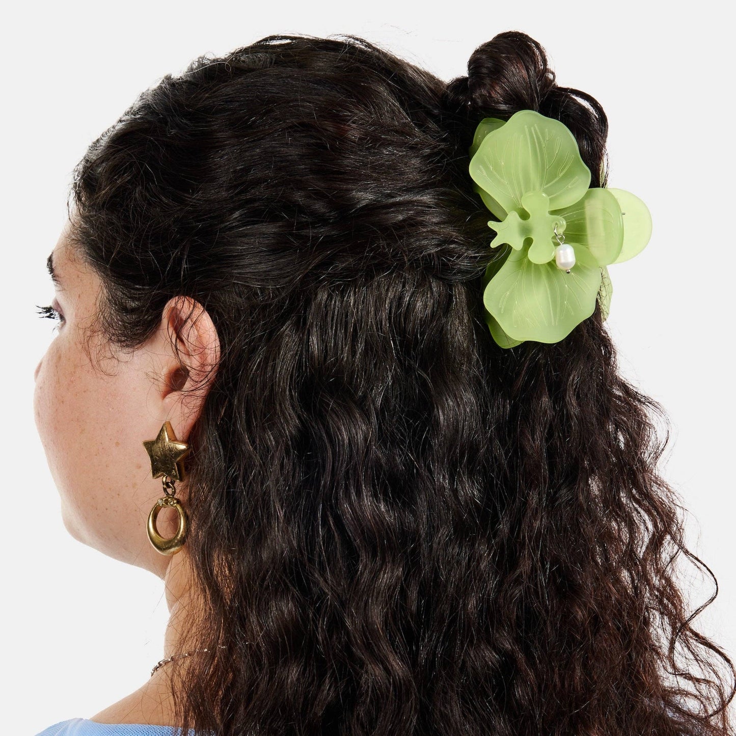 Chunks Orchid Claw in Frosted Lime