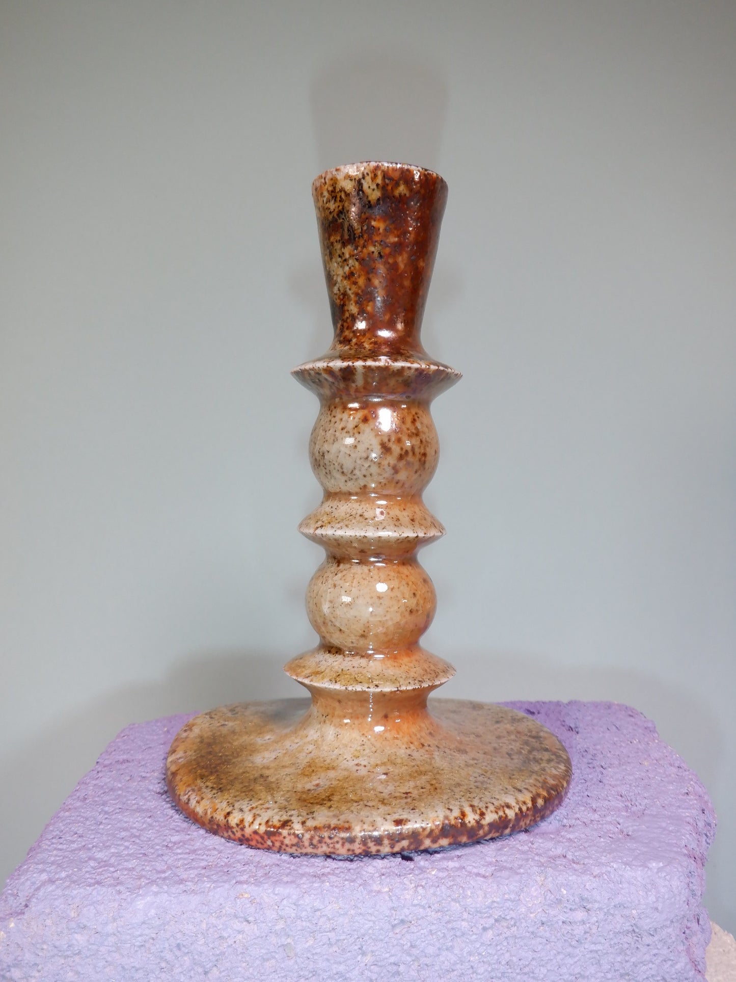 Wood Fired Candlestick 021