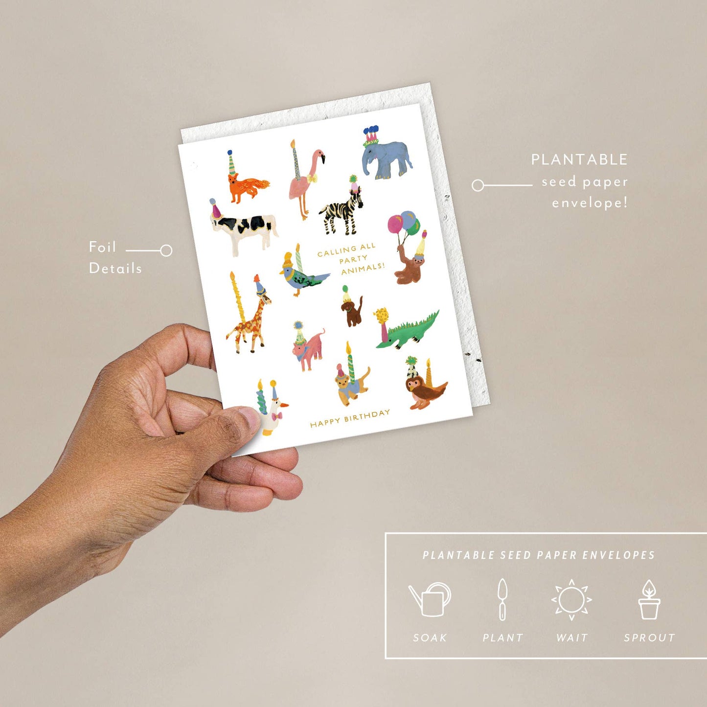 Seedlings Greeting Cards