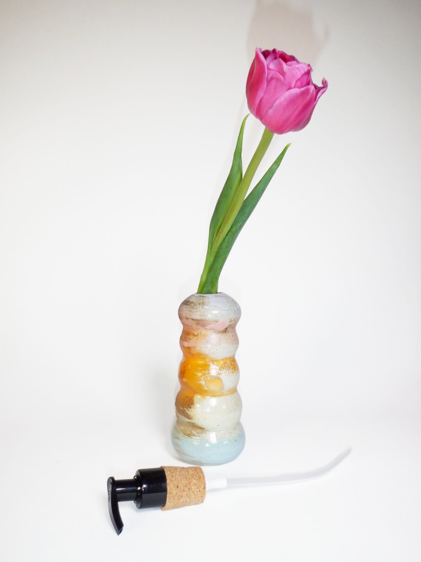 Wood Fired Soap Dispenser 021
