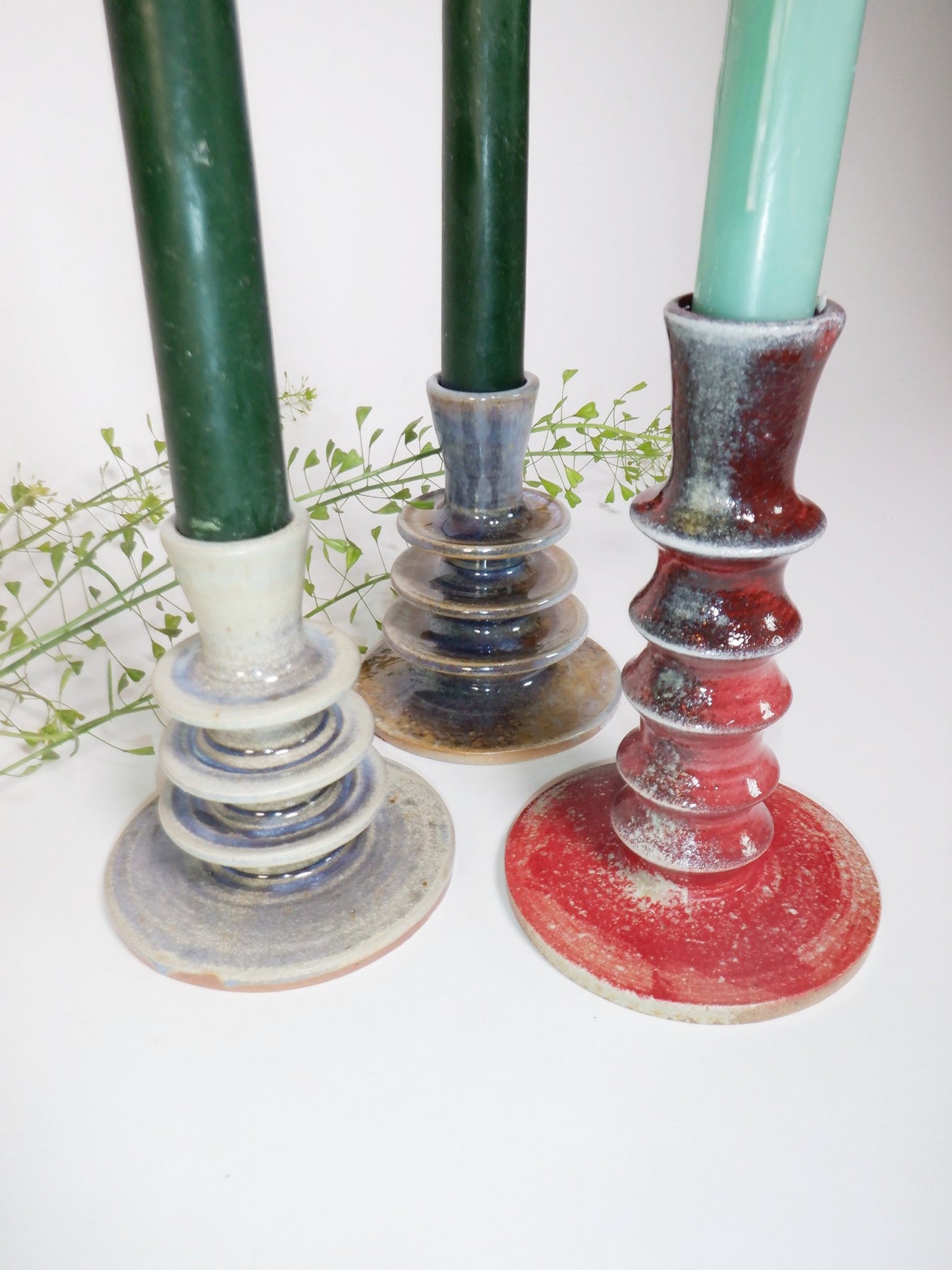 Wood Fired Candlestick 026