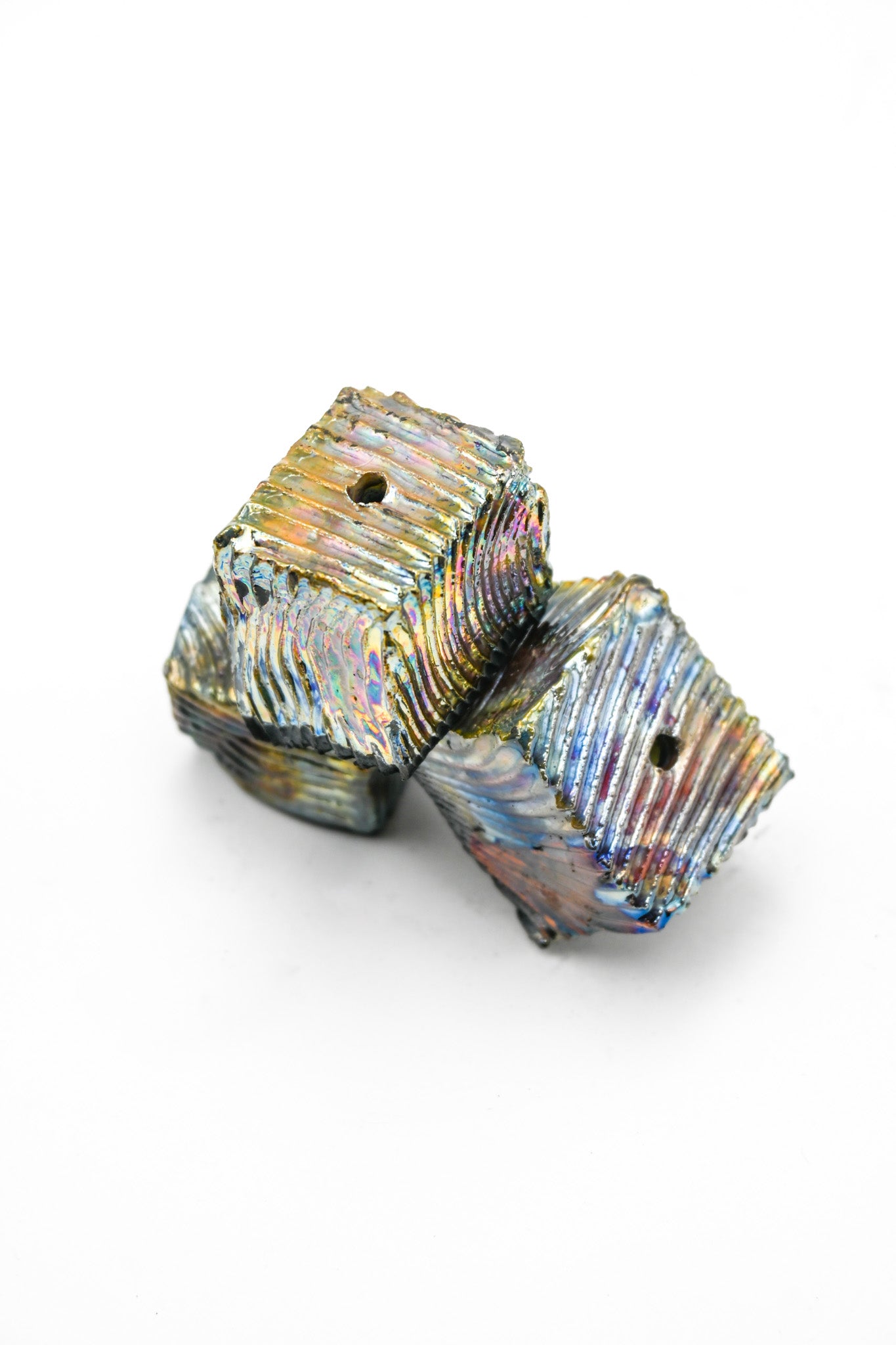 Raku Fired Incense Holder 008