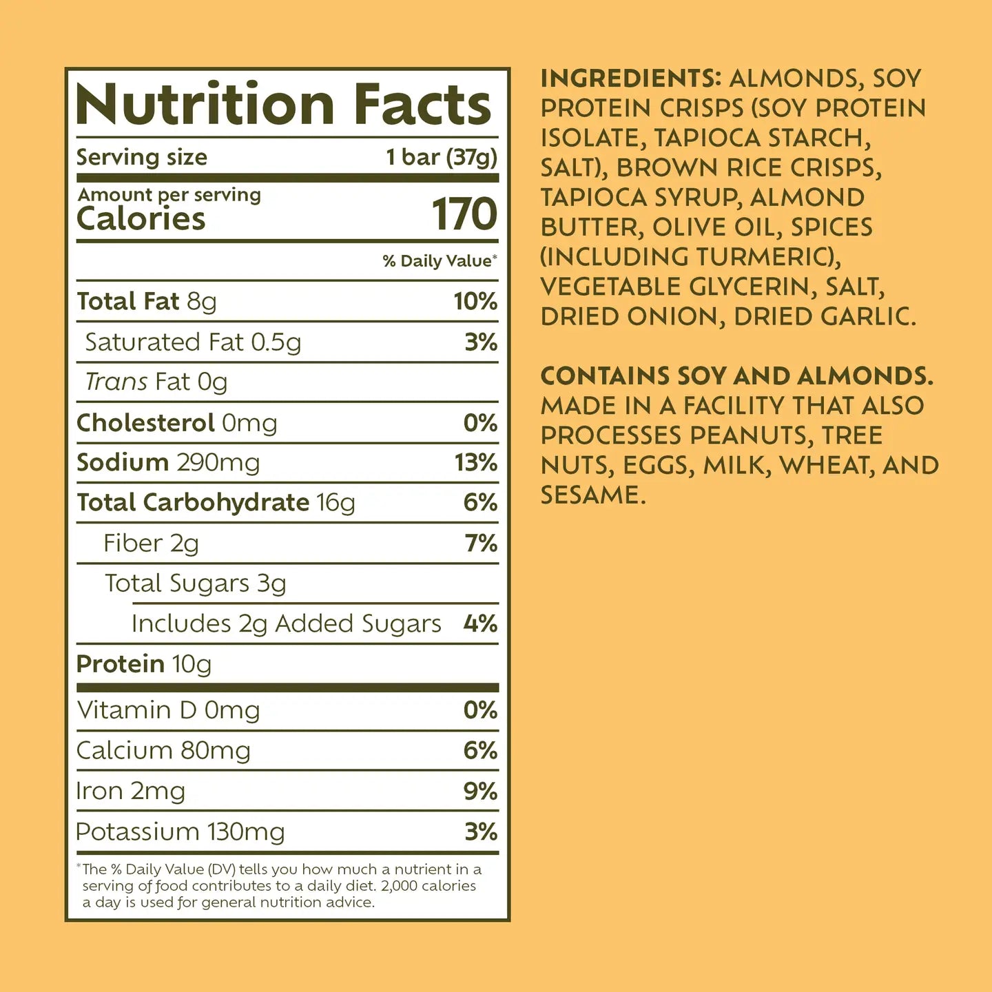 Afar Savory Protein Bar