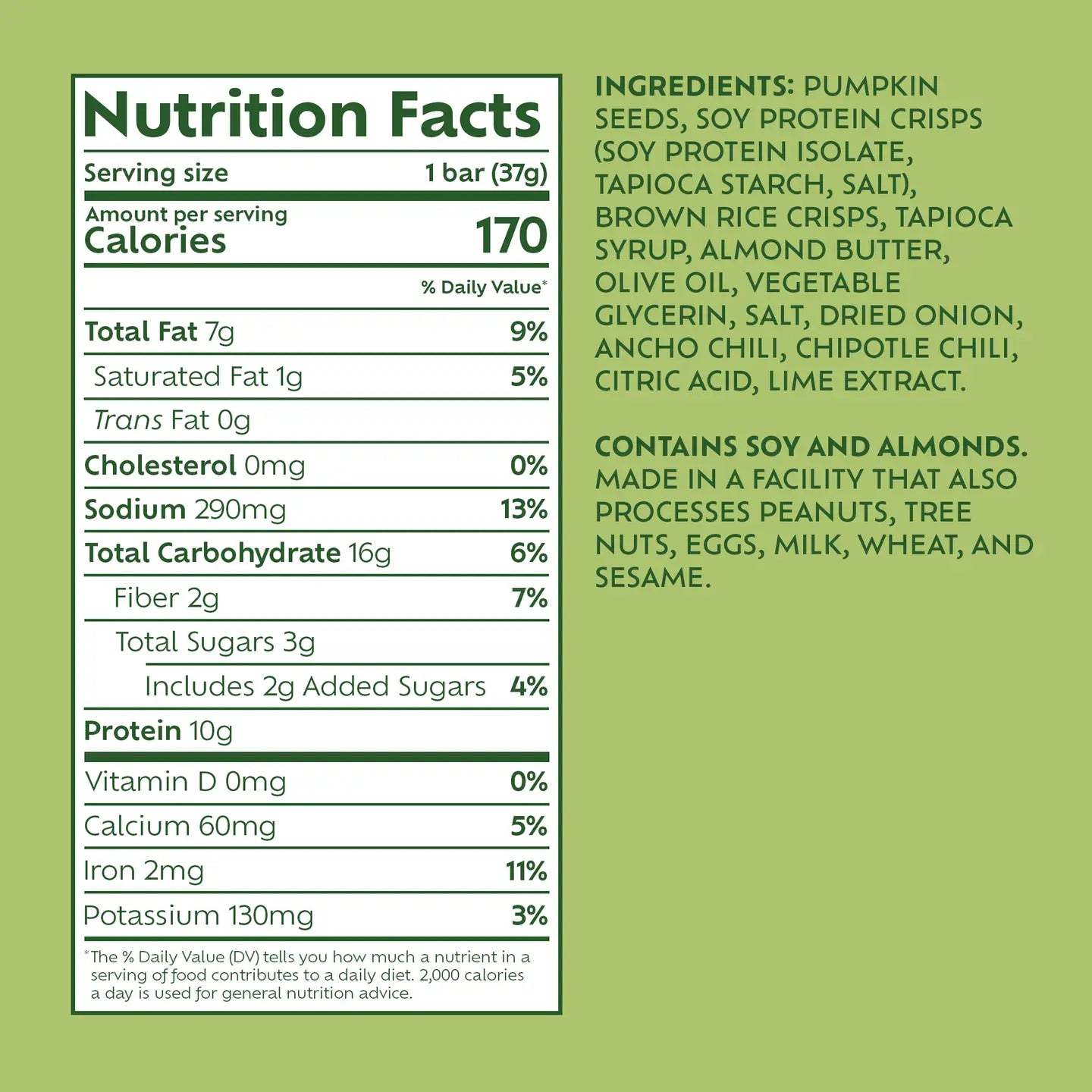 Afar Savory Protein Bar