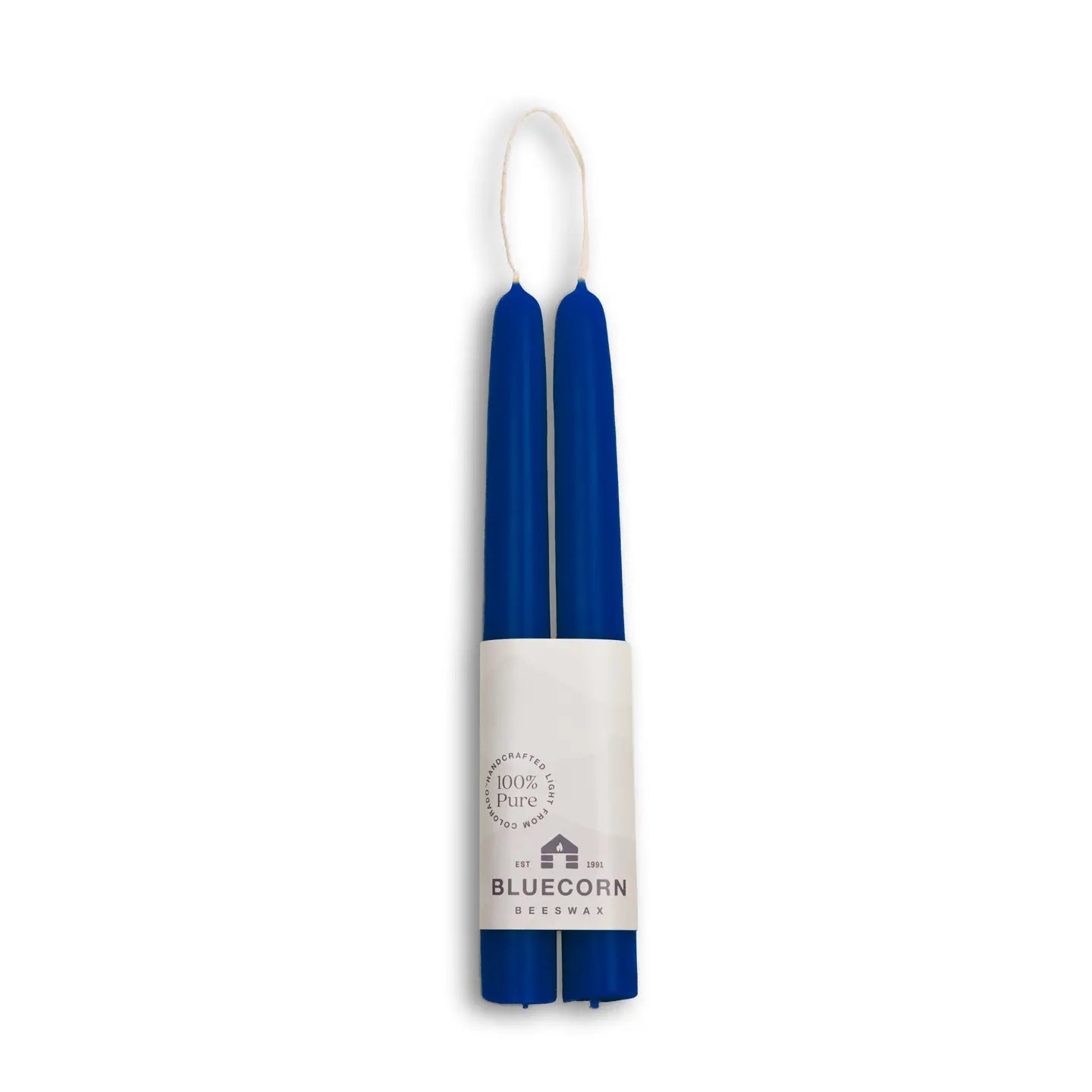 Bluecorn Candles Beeswax Taper Candles
