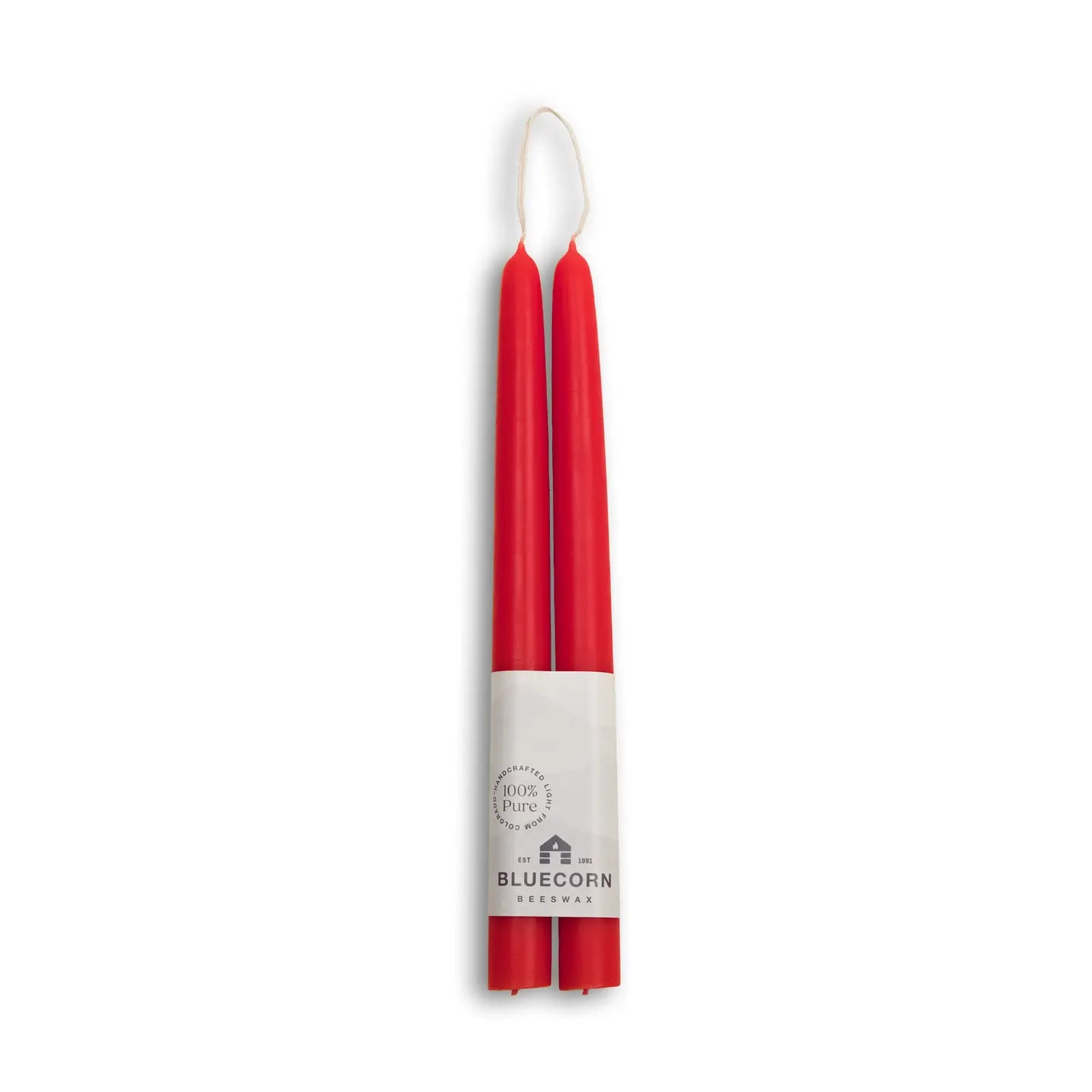 Bluecorn Candles Beeswax Taper Candles