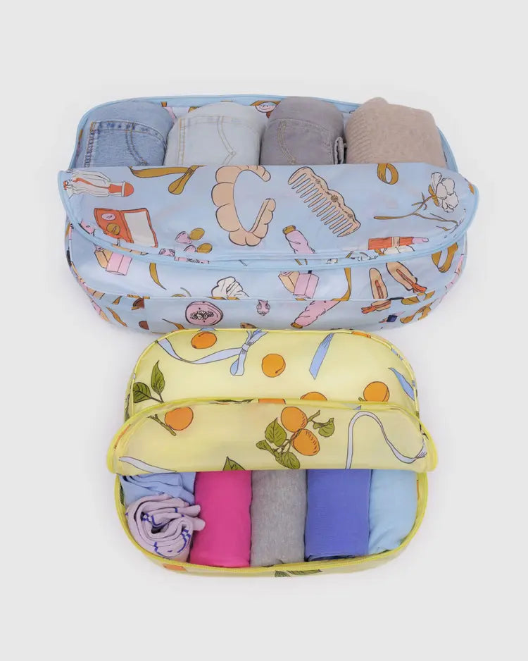 BAGGU Large Packing Cube Set