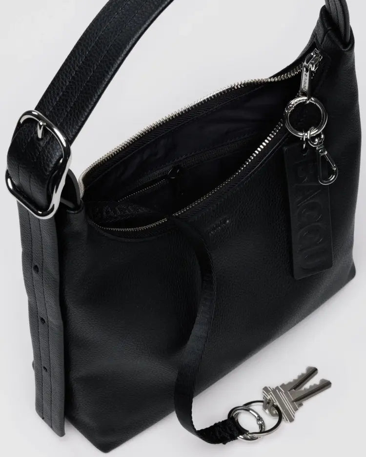 BAGGU Mini Recycled Leather Shoulder Bag