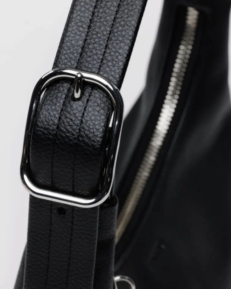 BAGGU Mini Recycled Leather Shoulder Bag