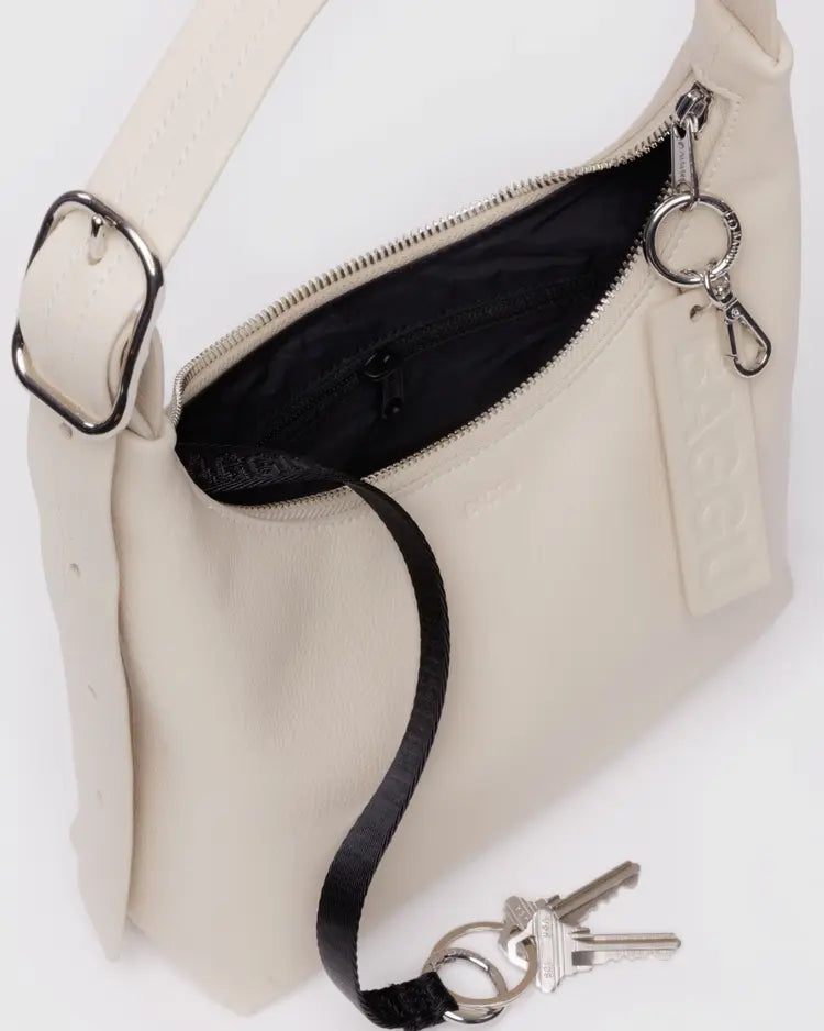 BAGGU Mini Recycled Leather Shoulder Bag