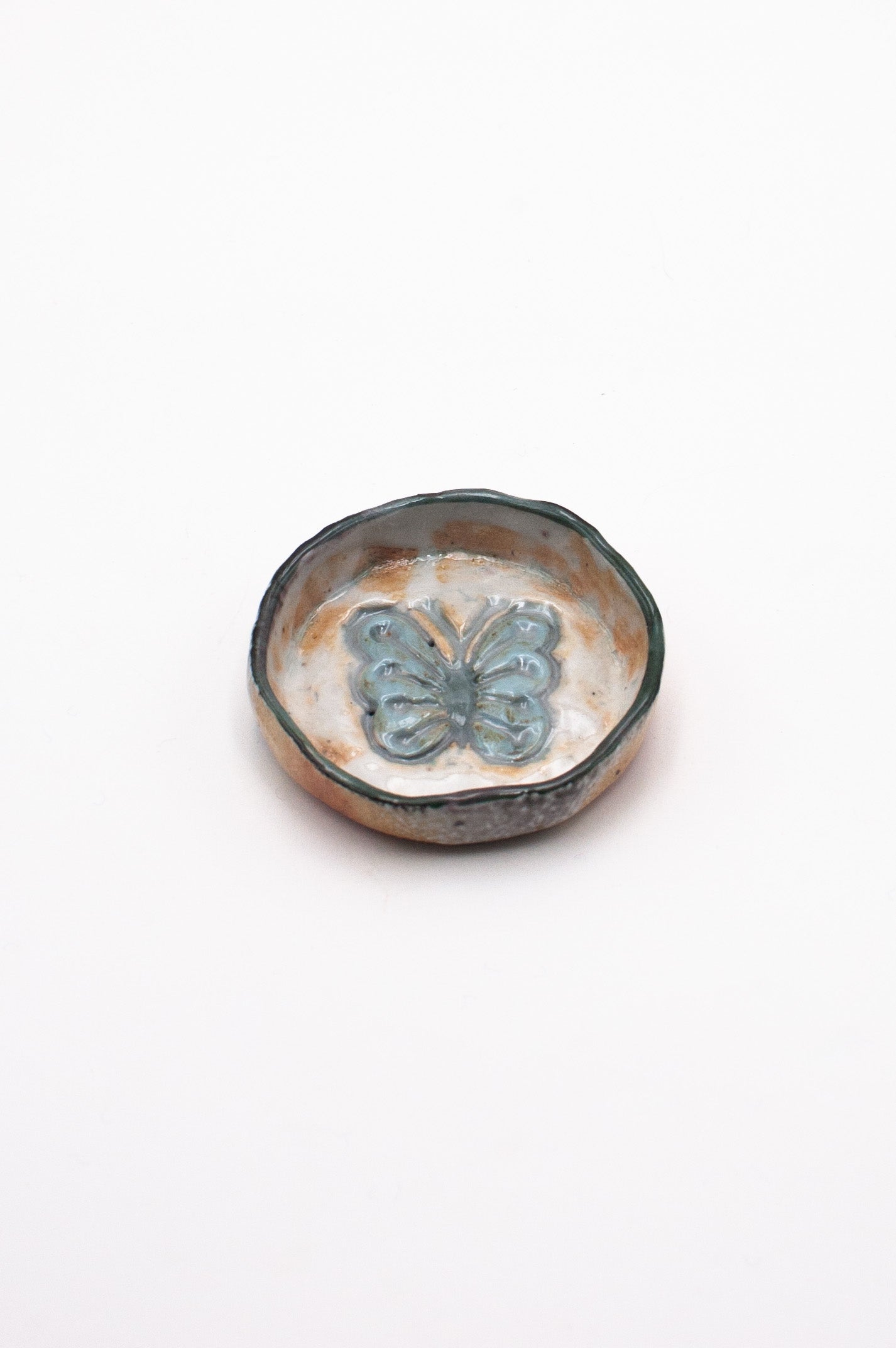 Soda Fired Trinket Dish 001