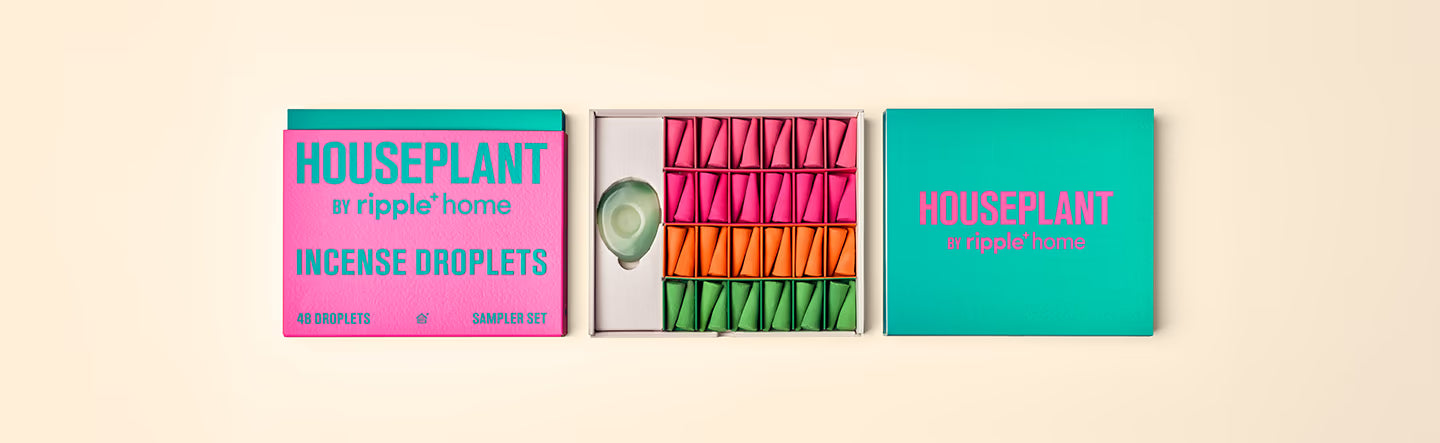Houseplant x Ripple Incense Droplet Sampler Set
