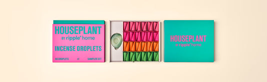 Houseplant x Ripple Incense Droplet Sampler Set