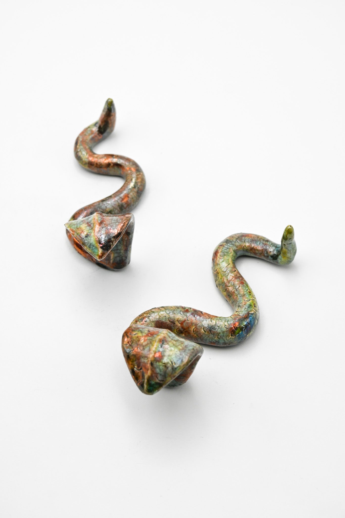 Raku Fired Snake