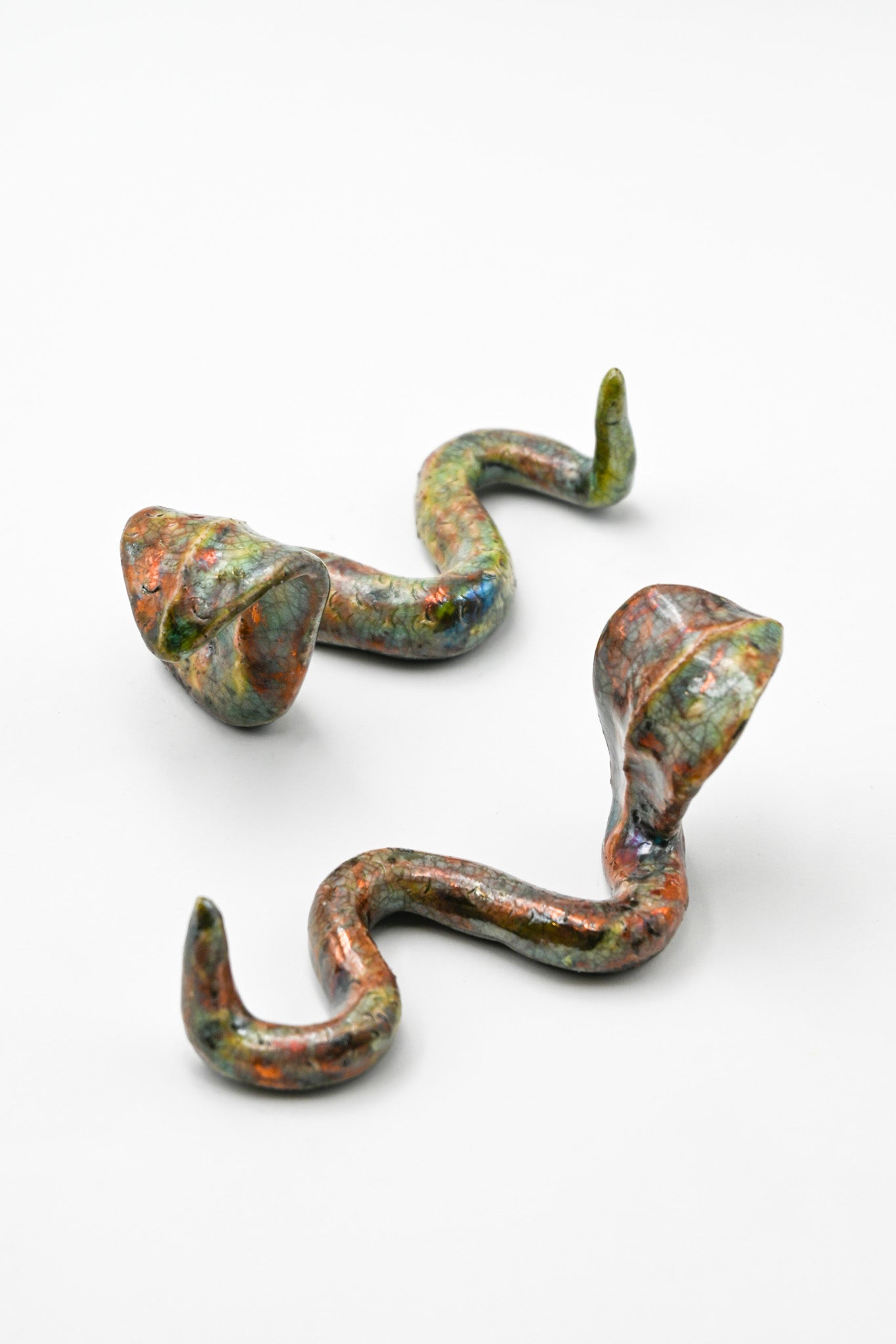 Raku Fired Snake