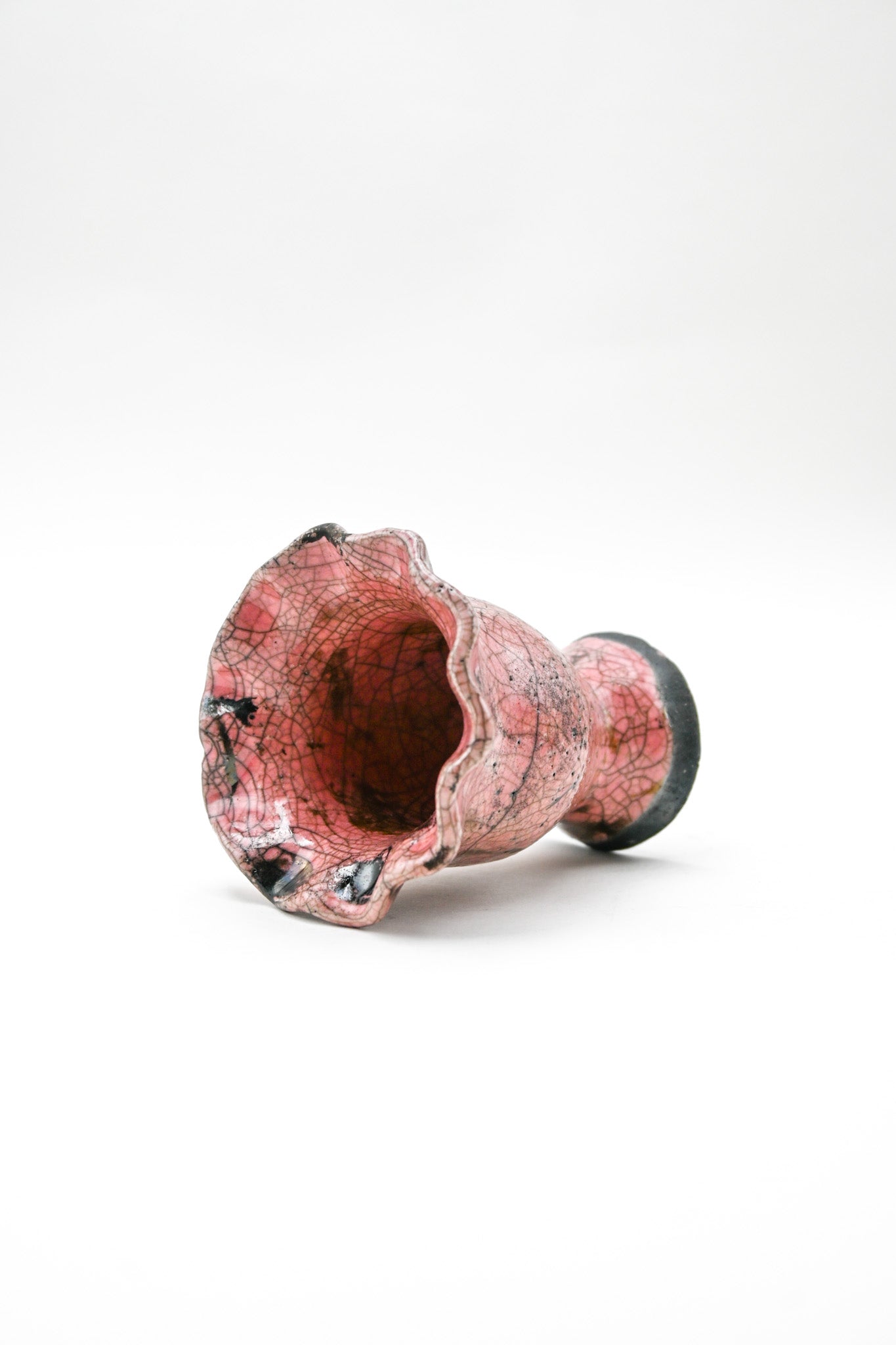 Raku Egg Cup 001