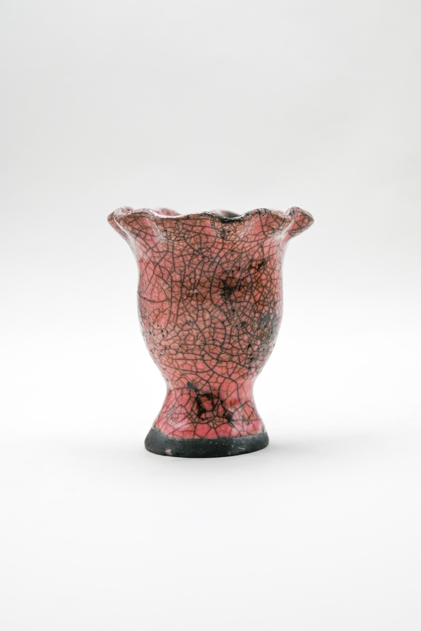 Raku Egg Cup 001