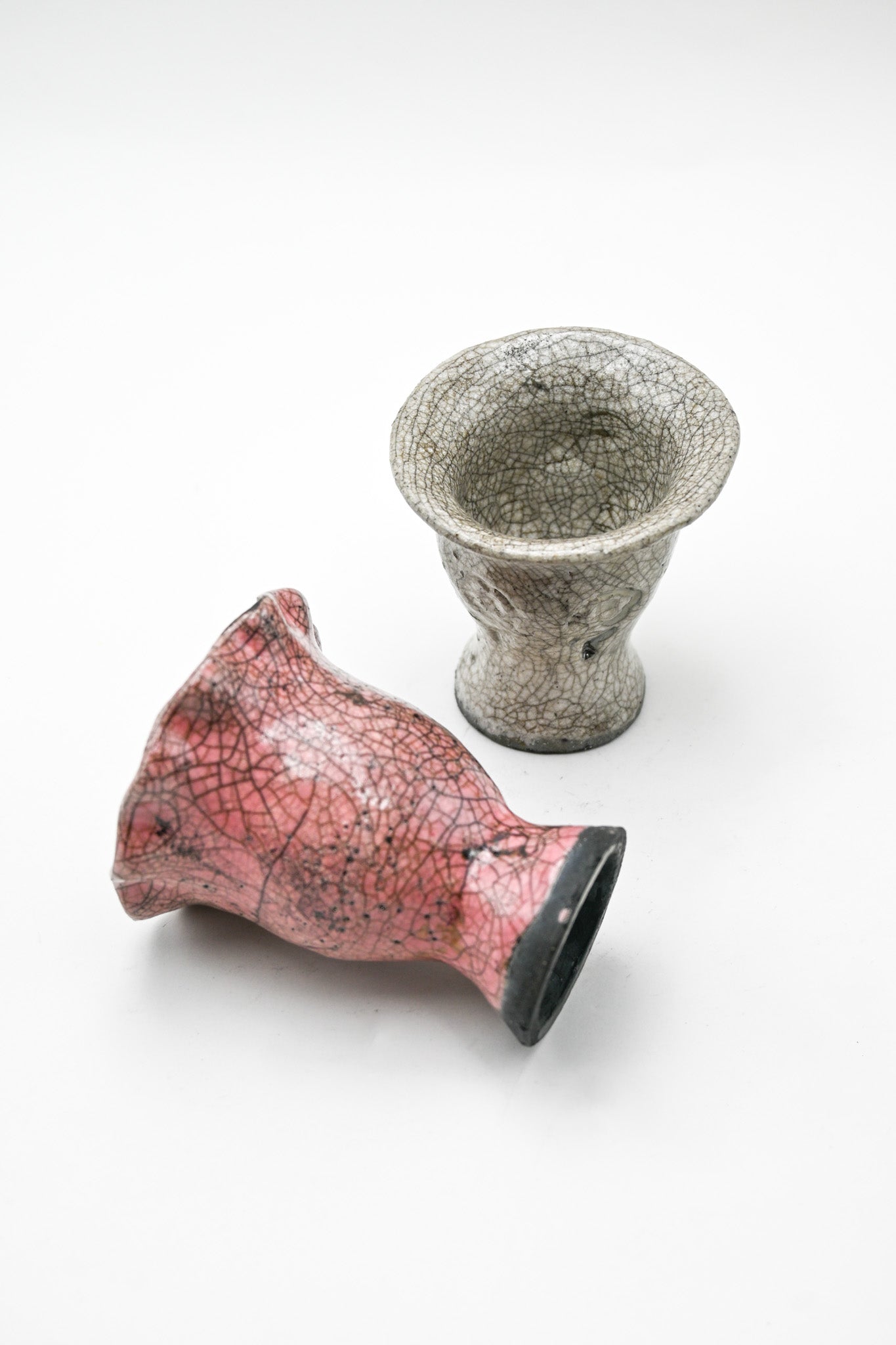 Raku Egg Cup 001