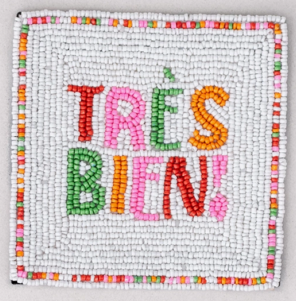 Beaded Coasters