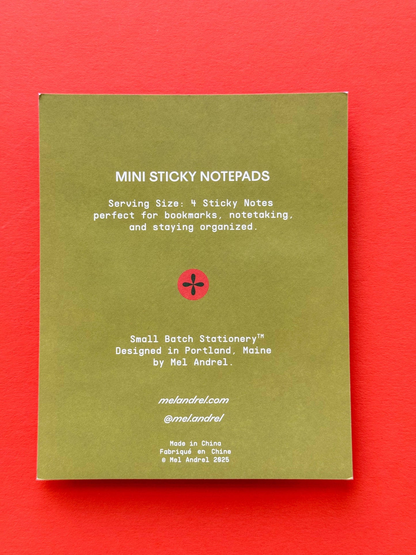 Mel Andrel Bite Sized Mini Sticky Tabs