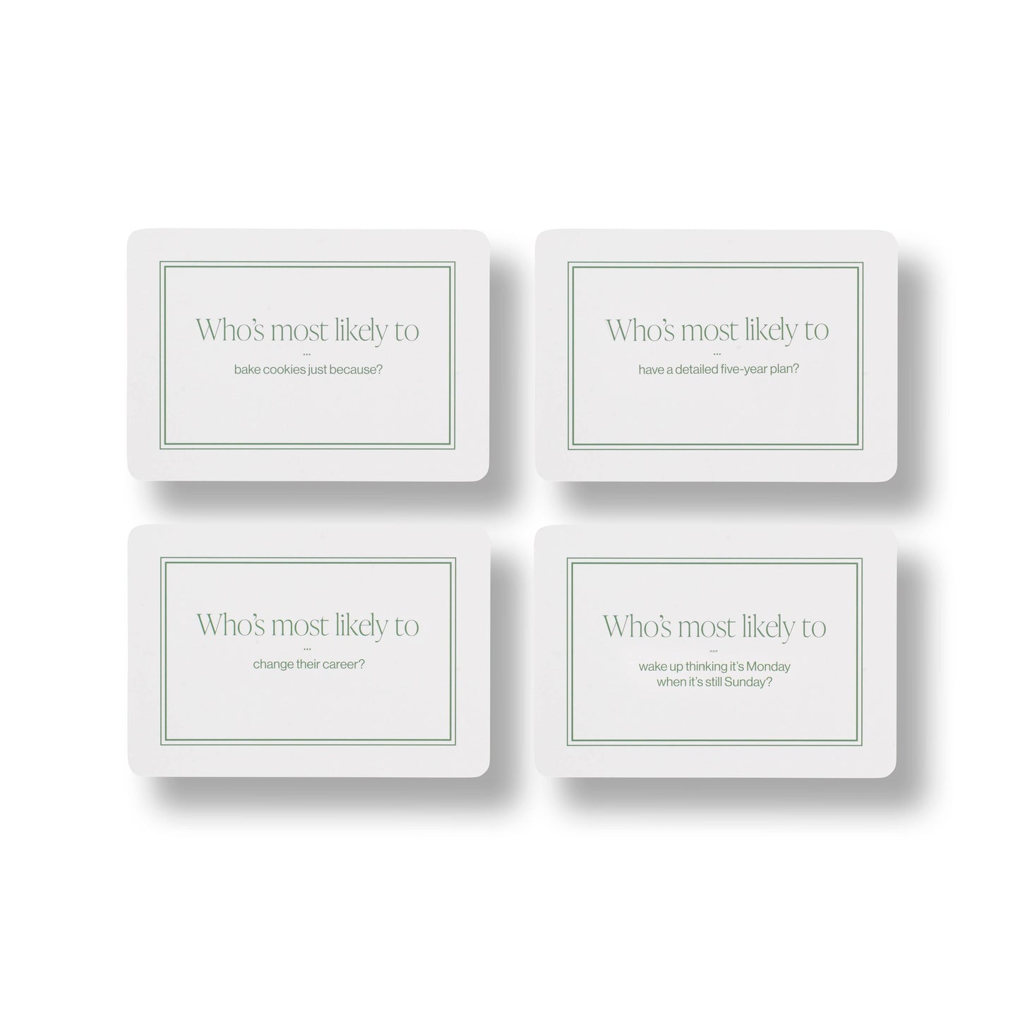 Papier Most Likely Playing Cards