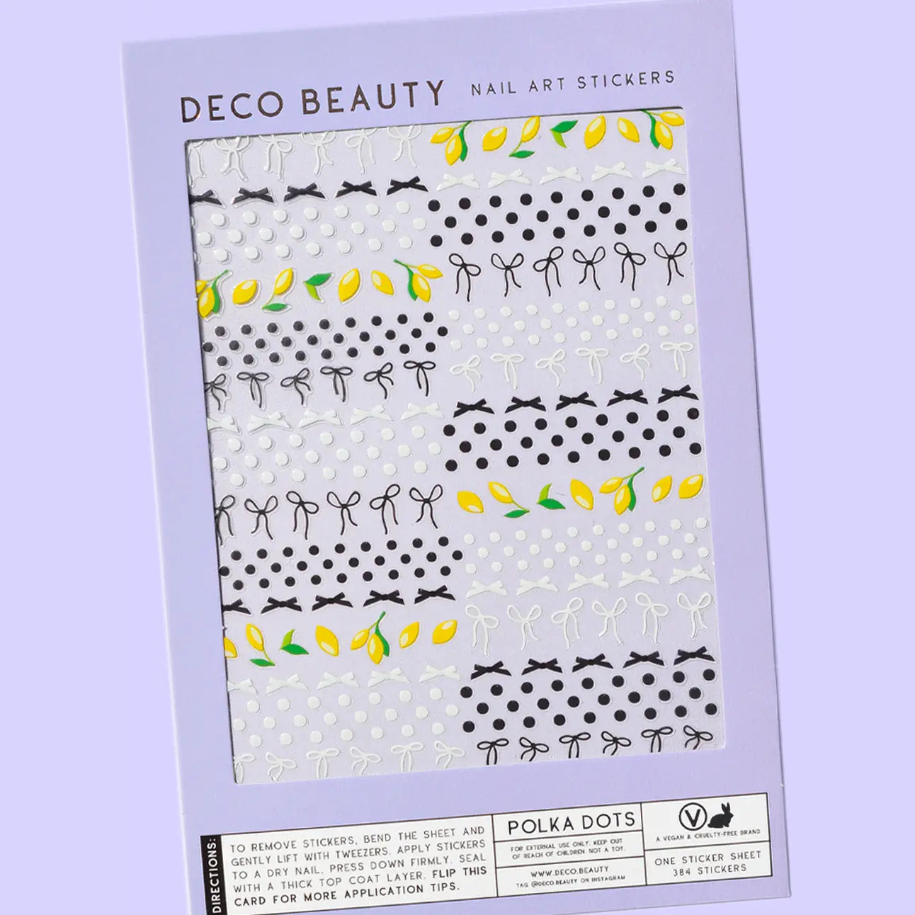 Deco Beauty Nail Art Stickers