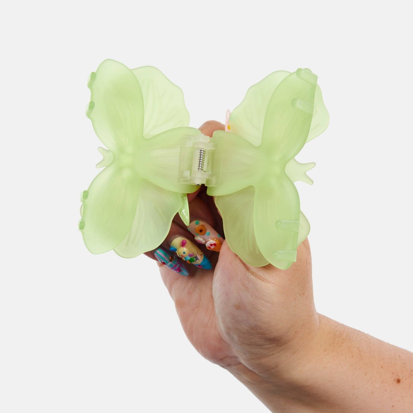 Chunks Orchid Claw in Frosted Lime