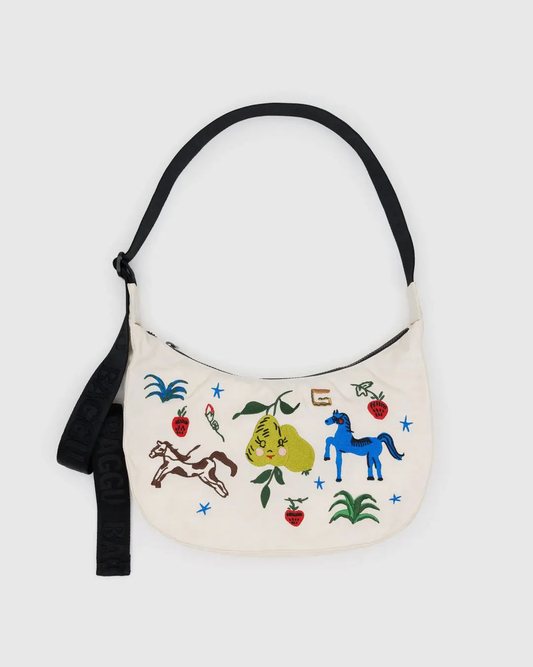BAGGU Medium Nylon Crescent Bag