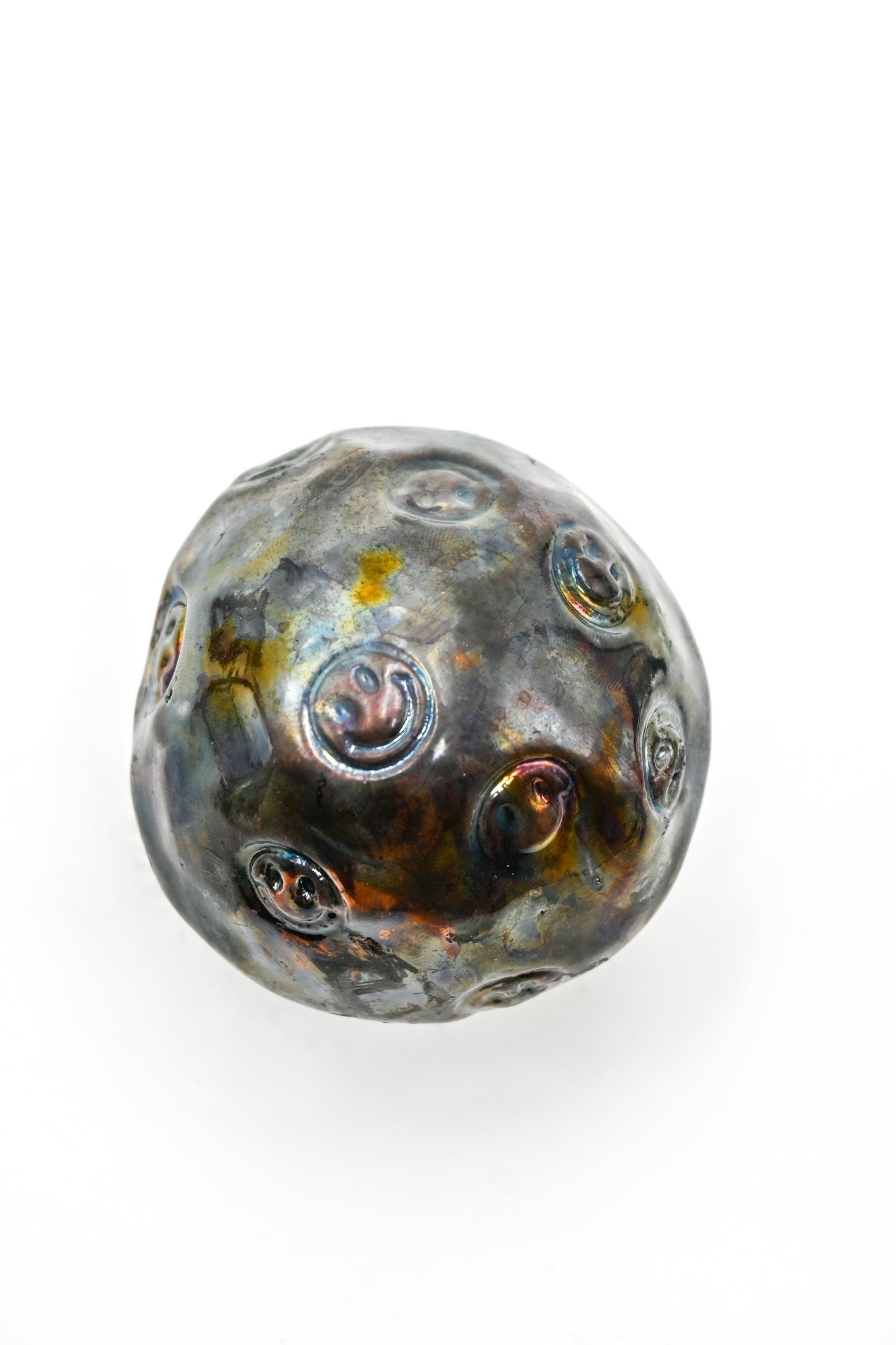 Raku Fired Mushrooms 001