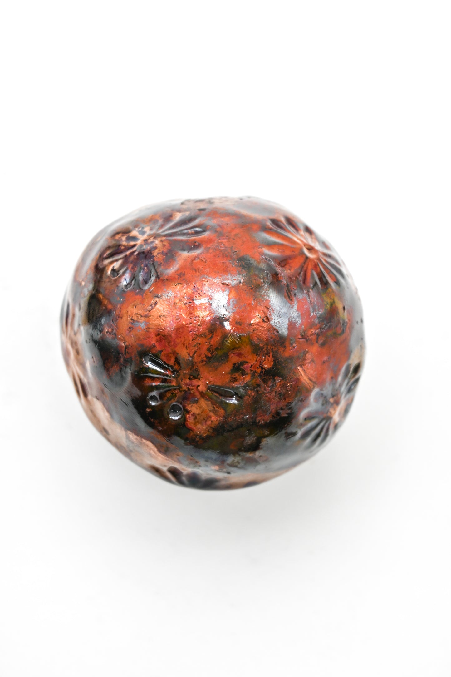 Raku Fired Mushrooms 001