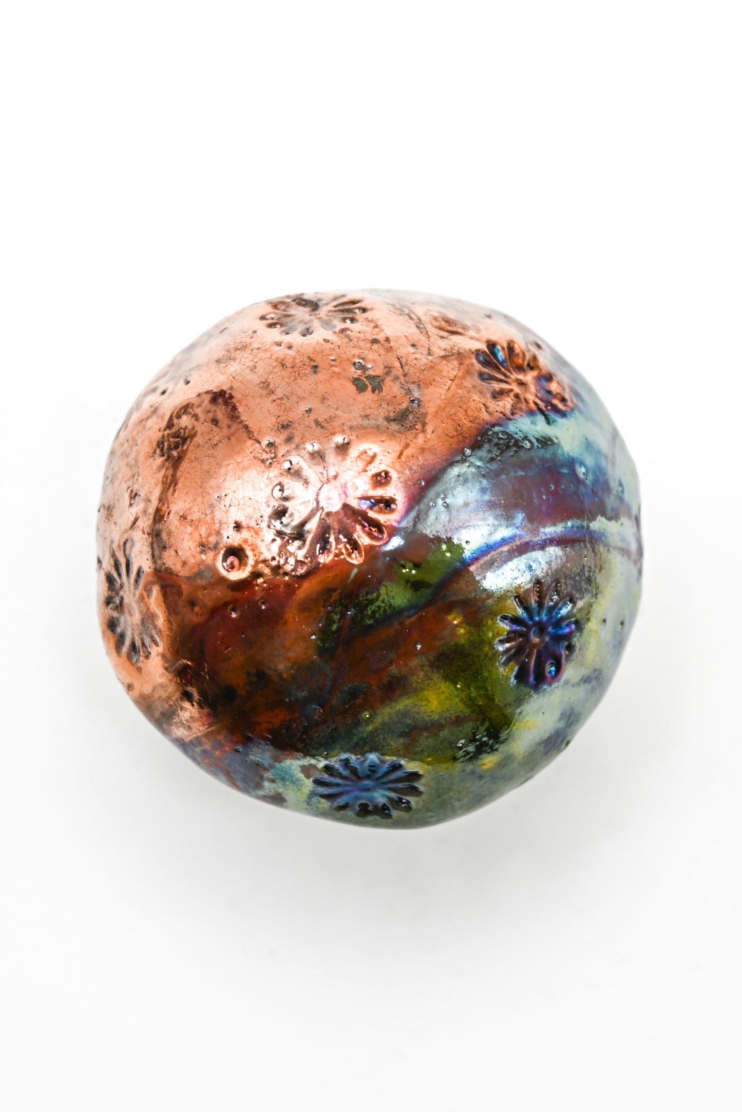 Raku Fired Mushrooms 001