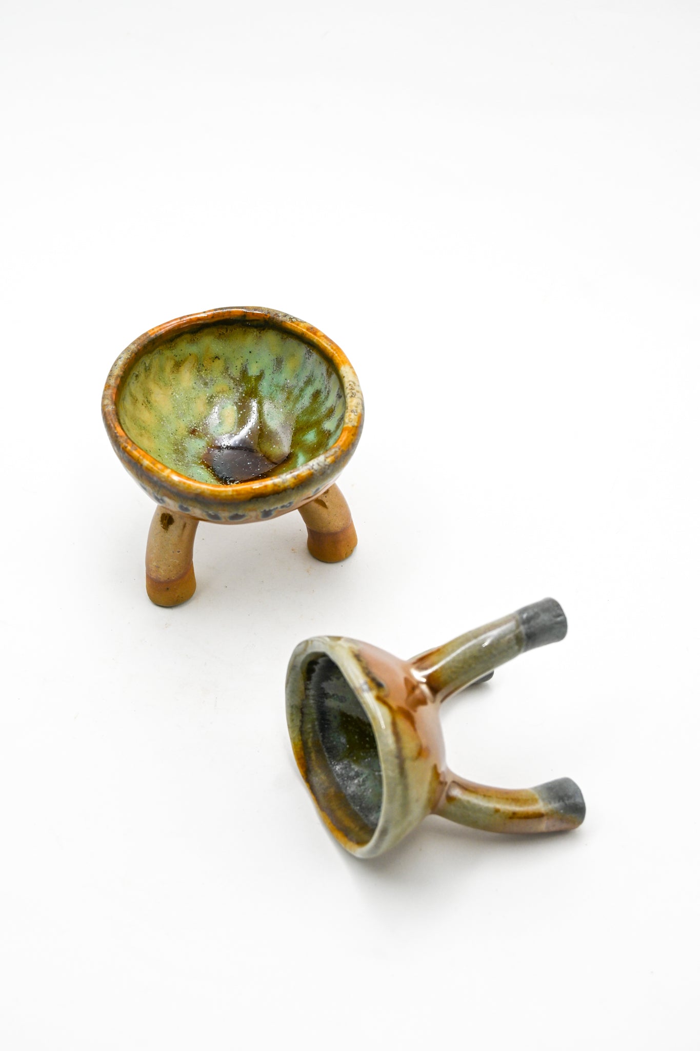 Wood Fired Trinket Tripod 002