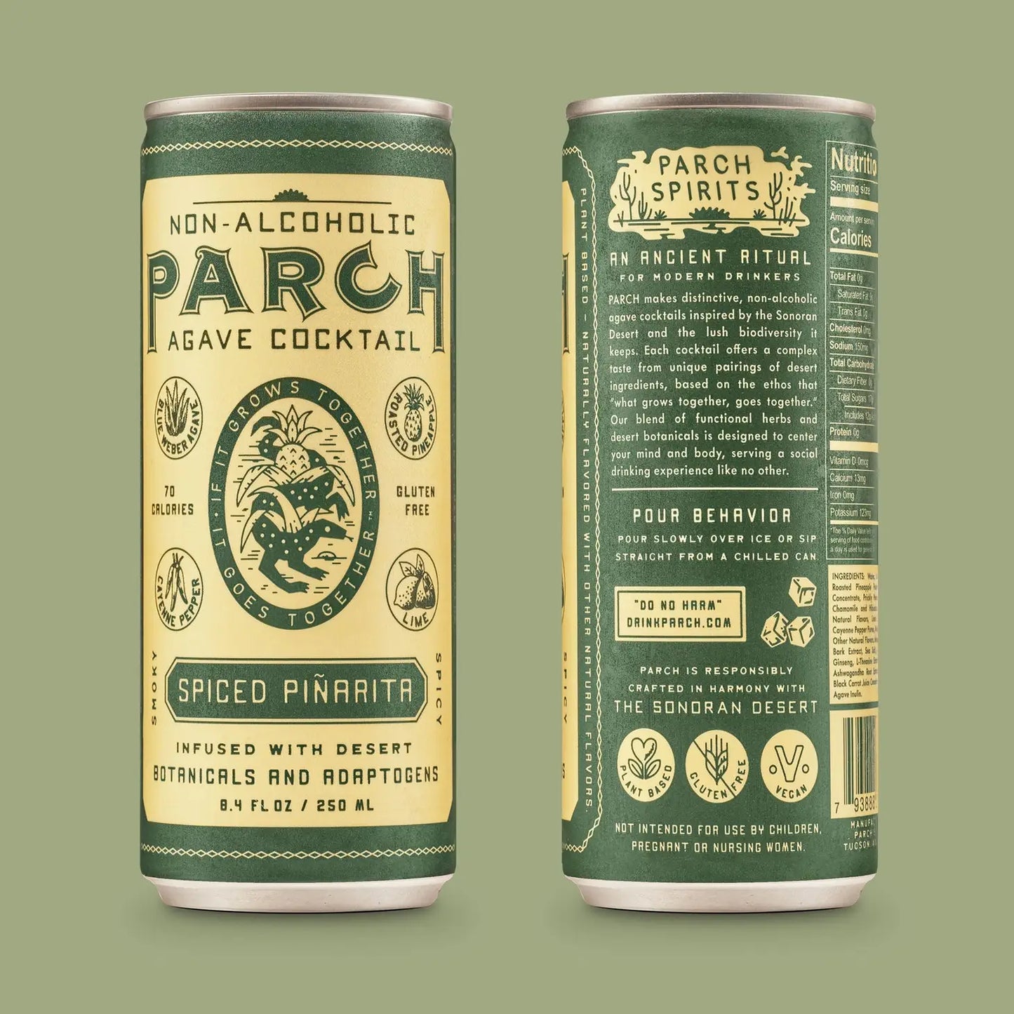 PARCH Non-Alcoholic Agave Cocktail 4-packs