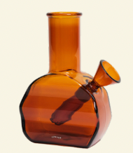 Yew Yew Mini Sunset Wavy Bong