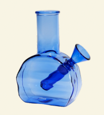Yew Yew Mini Sunset Wavy Bong