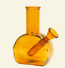 Yew Yew Mini Sunset Wavy Bong