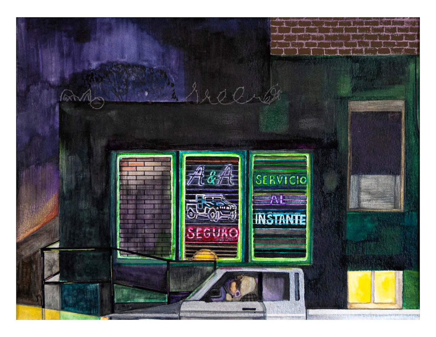 Max  Budnick X Frank Reyes Print