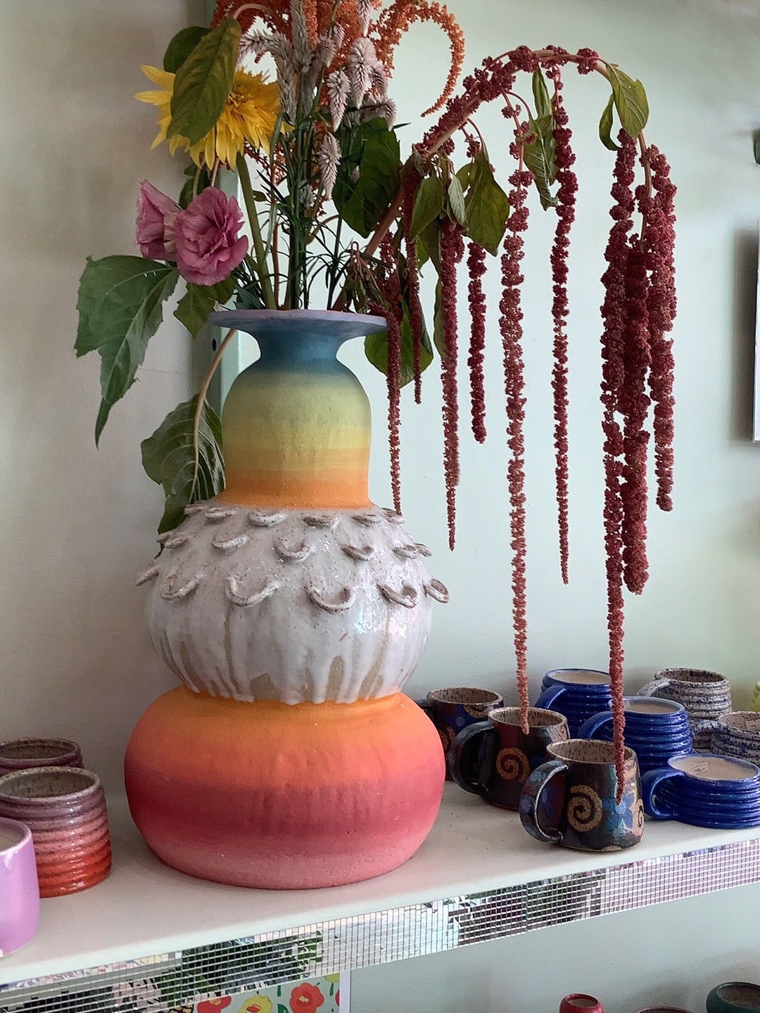 Jumbo sculpture vase 002