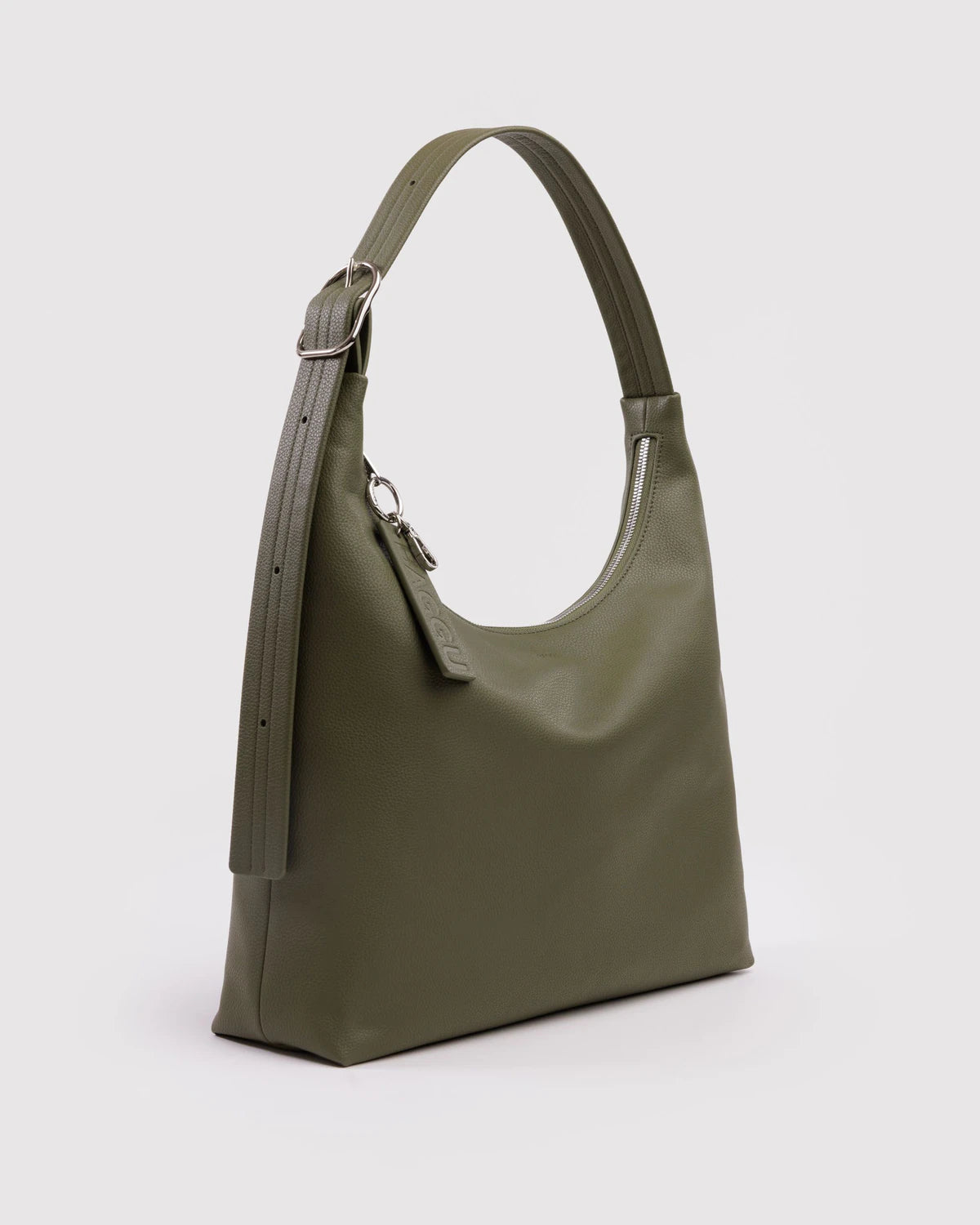 BAGGU Recycled Leather Shoulder Bag