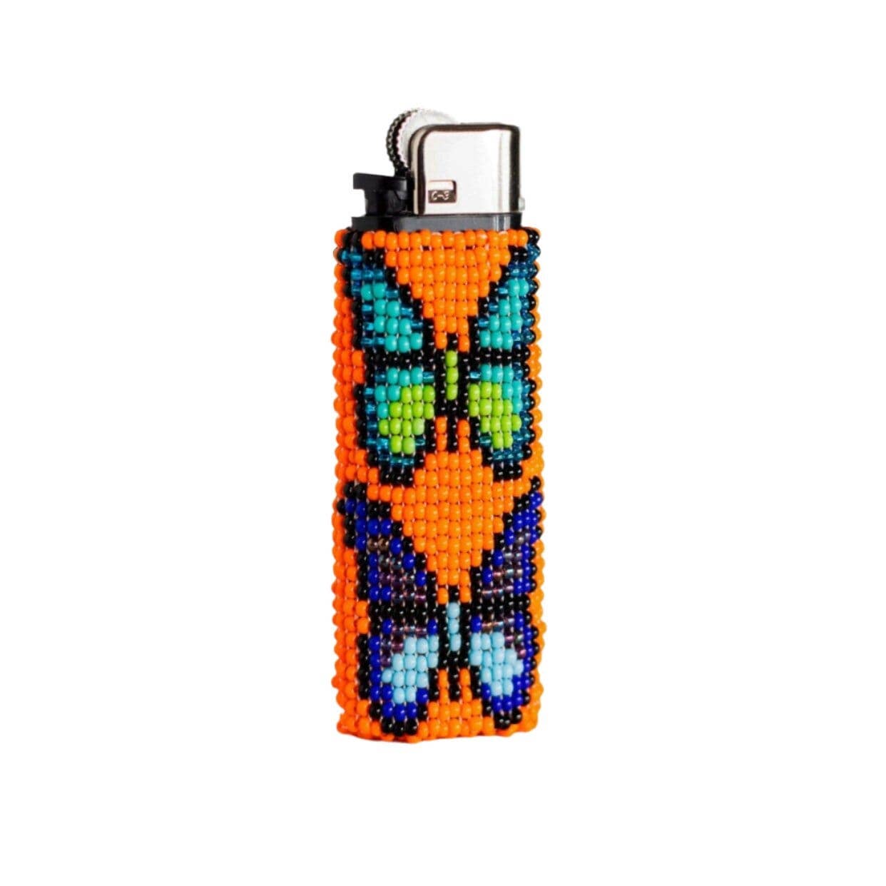 Handmade Beaded Lighter Holder