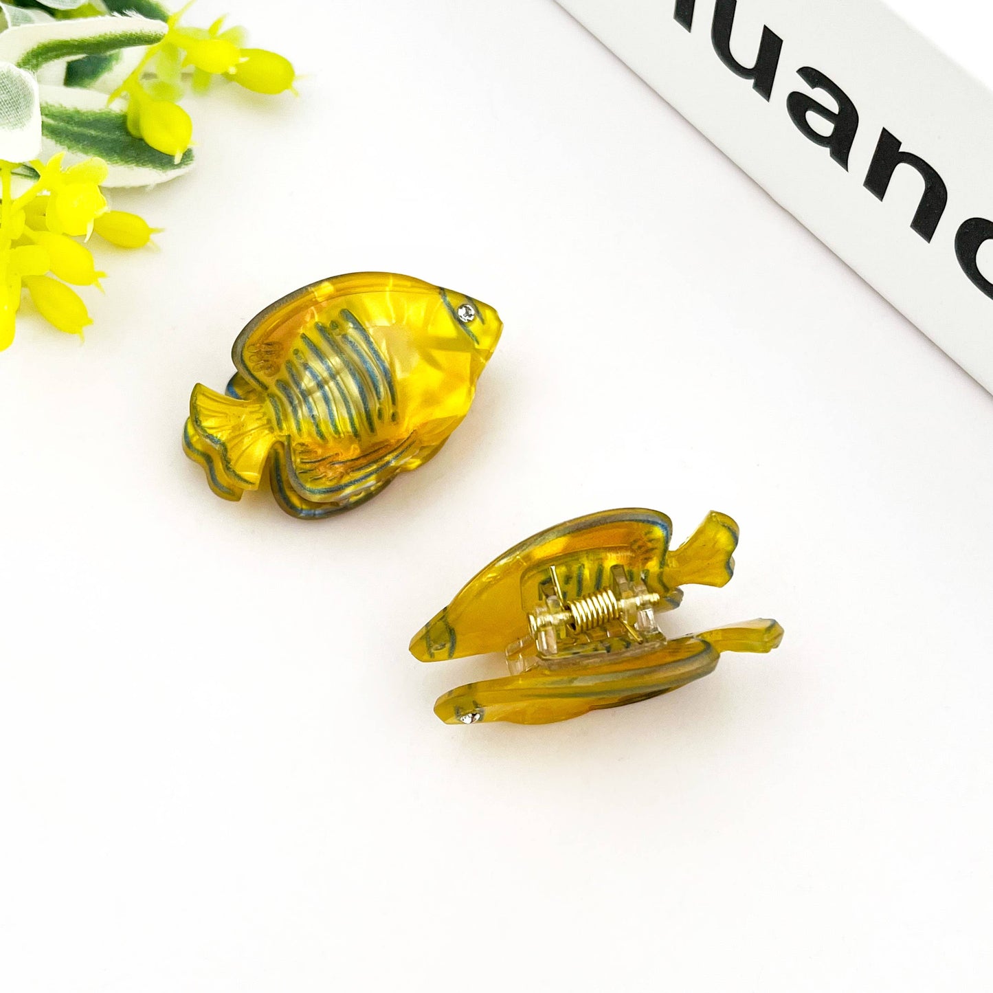 Marine Animal Hair Clips