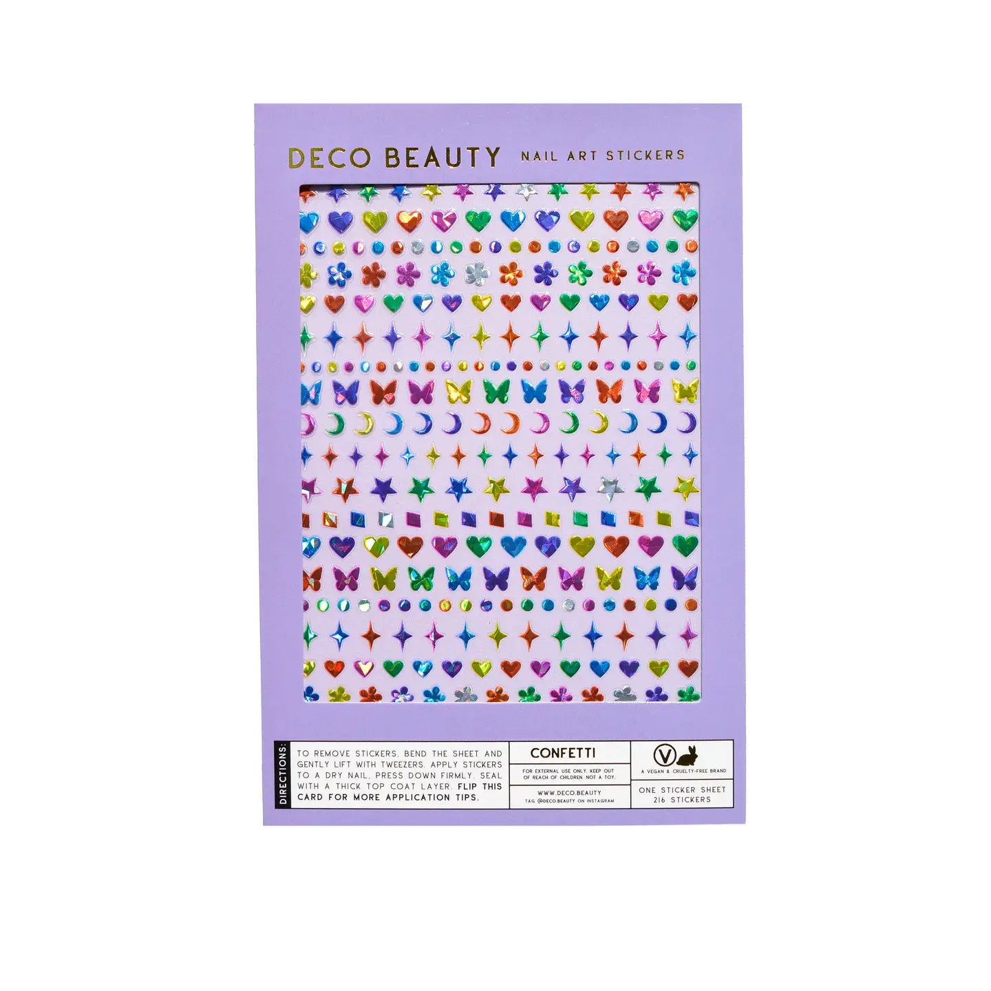 Deco Beauty Nail Art Stickers