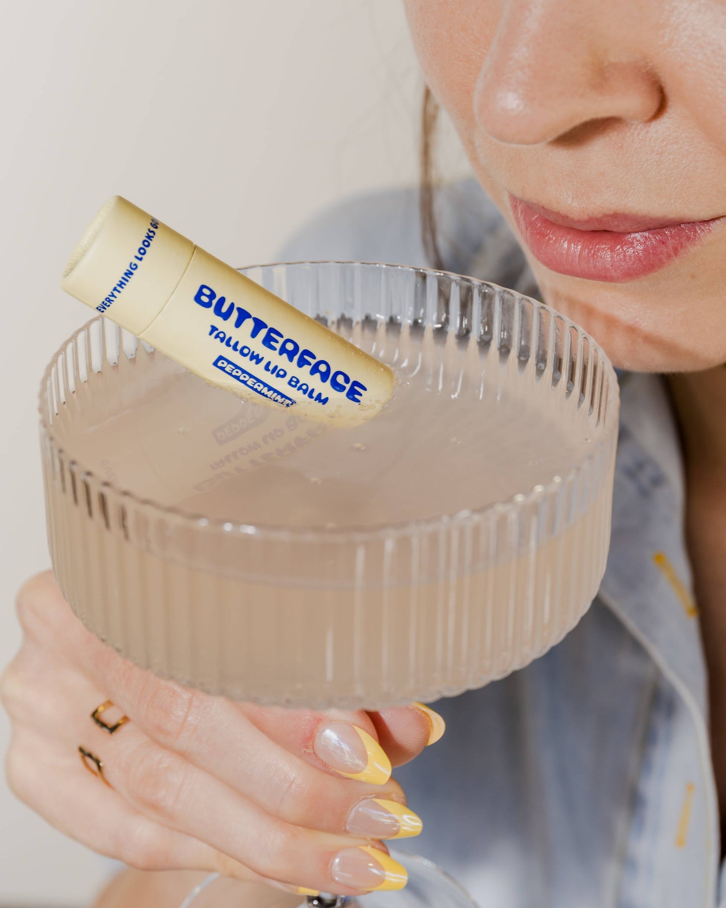 Peppermint Tallow Butter Lip Balm