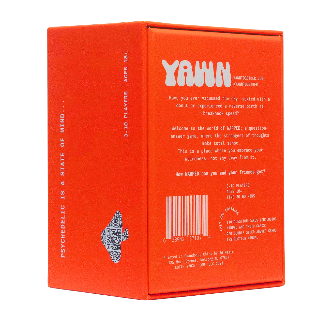 WARPED: The Mind-Trip Card Game