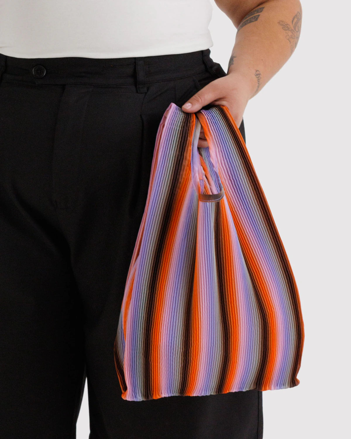 BAGGU Pleated Reusable Bag