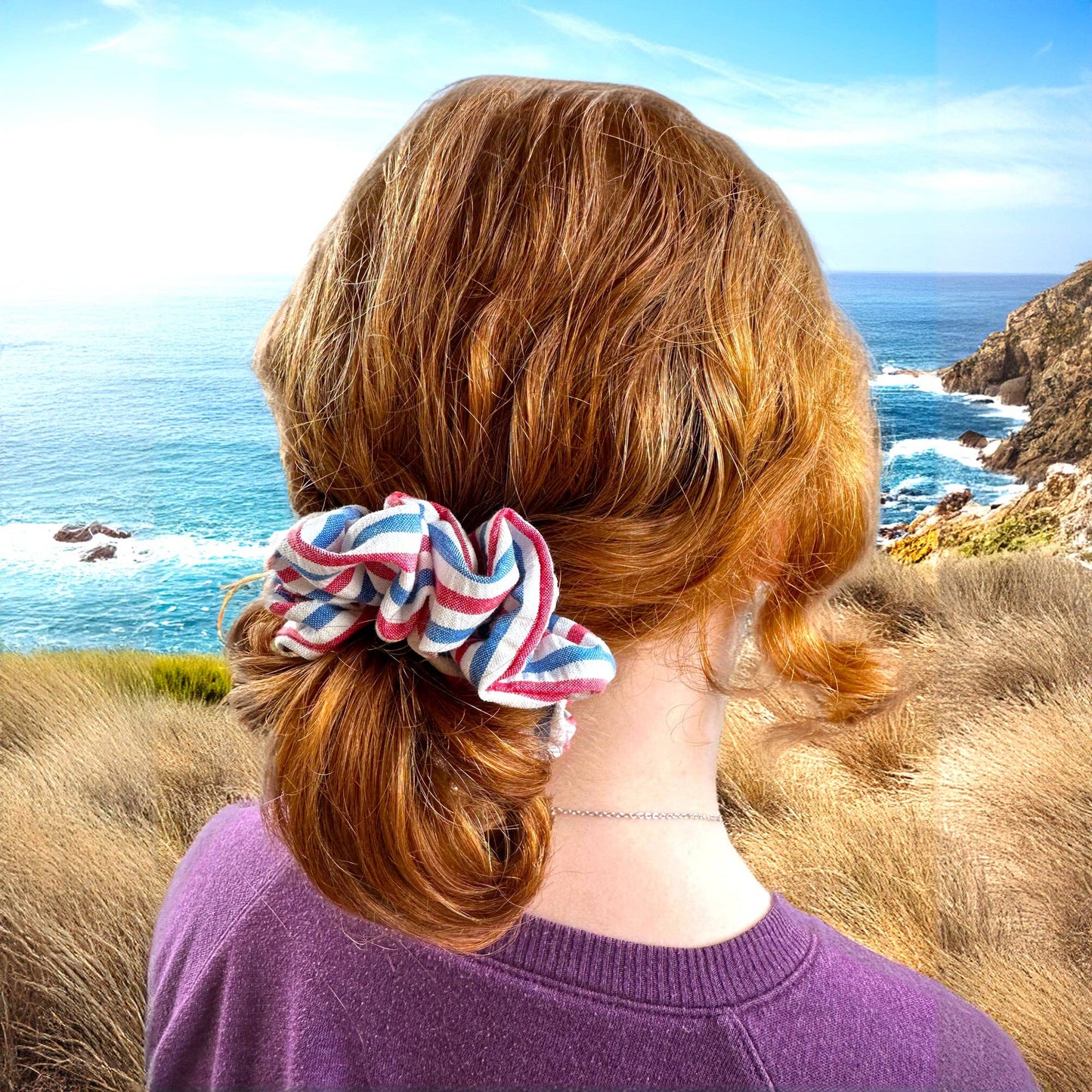 Zero-Waste Scrunchie: Hair Accessory